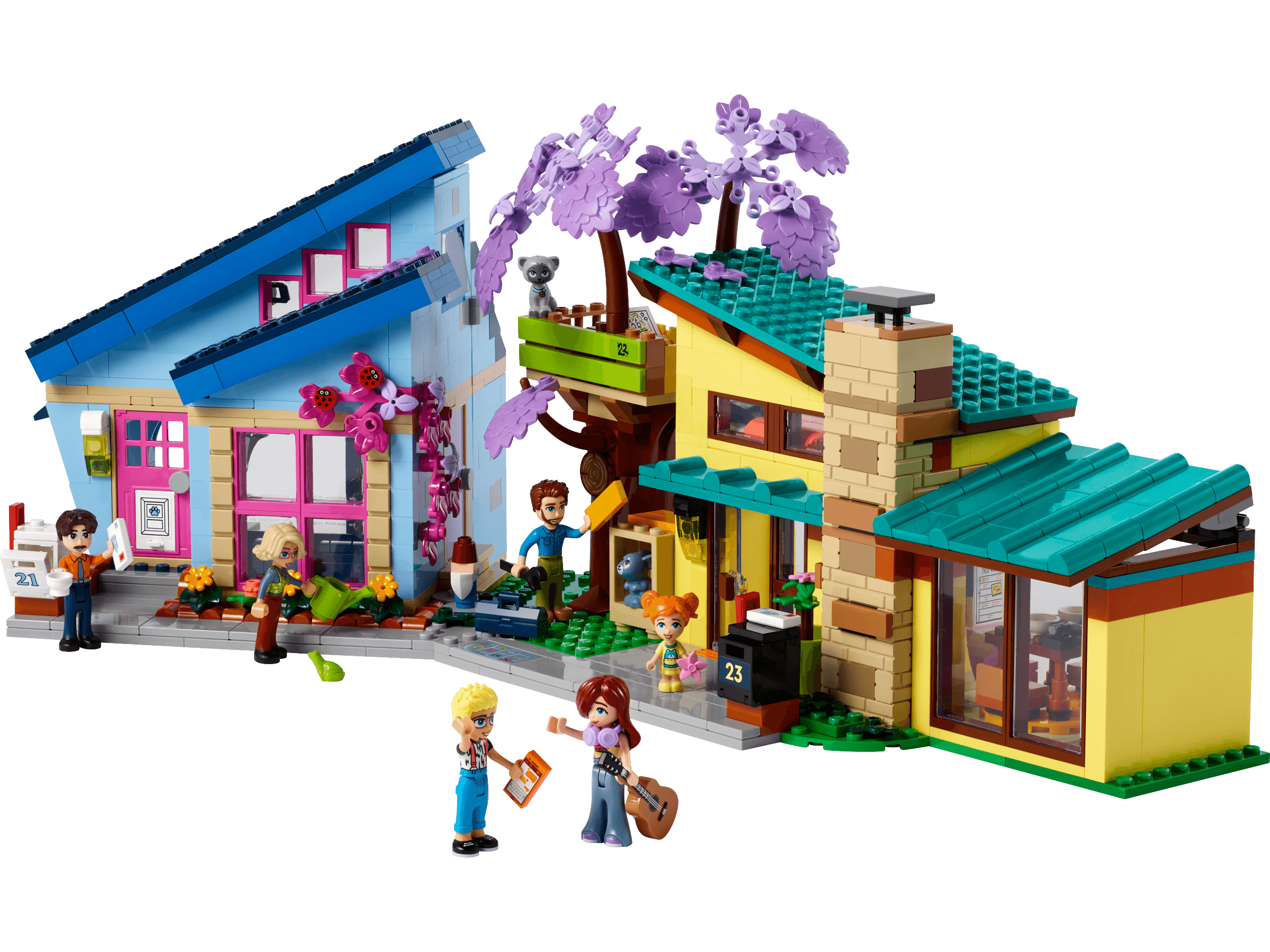Olly's and Paisley's Family Homes