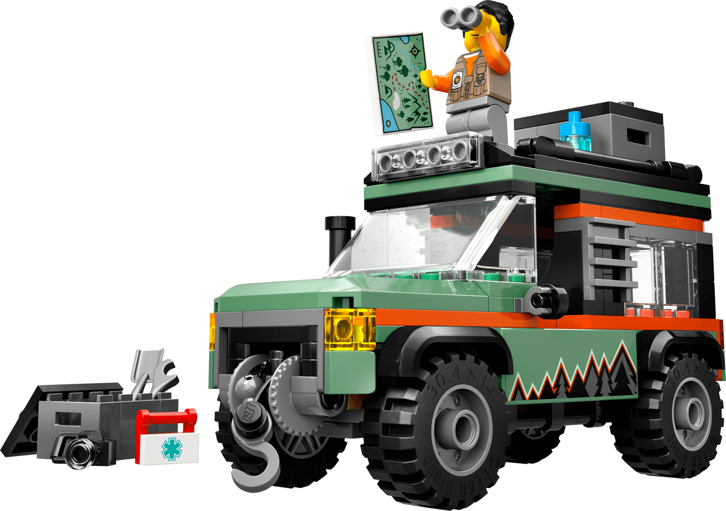 Off-Road 4x4 Mountain Truck