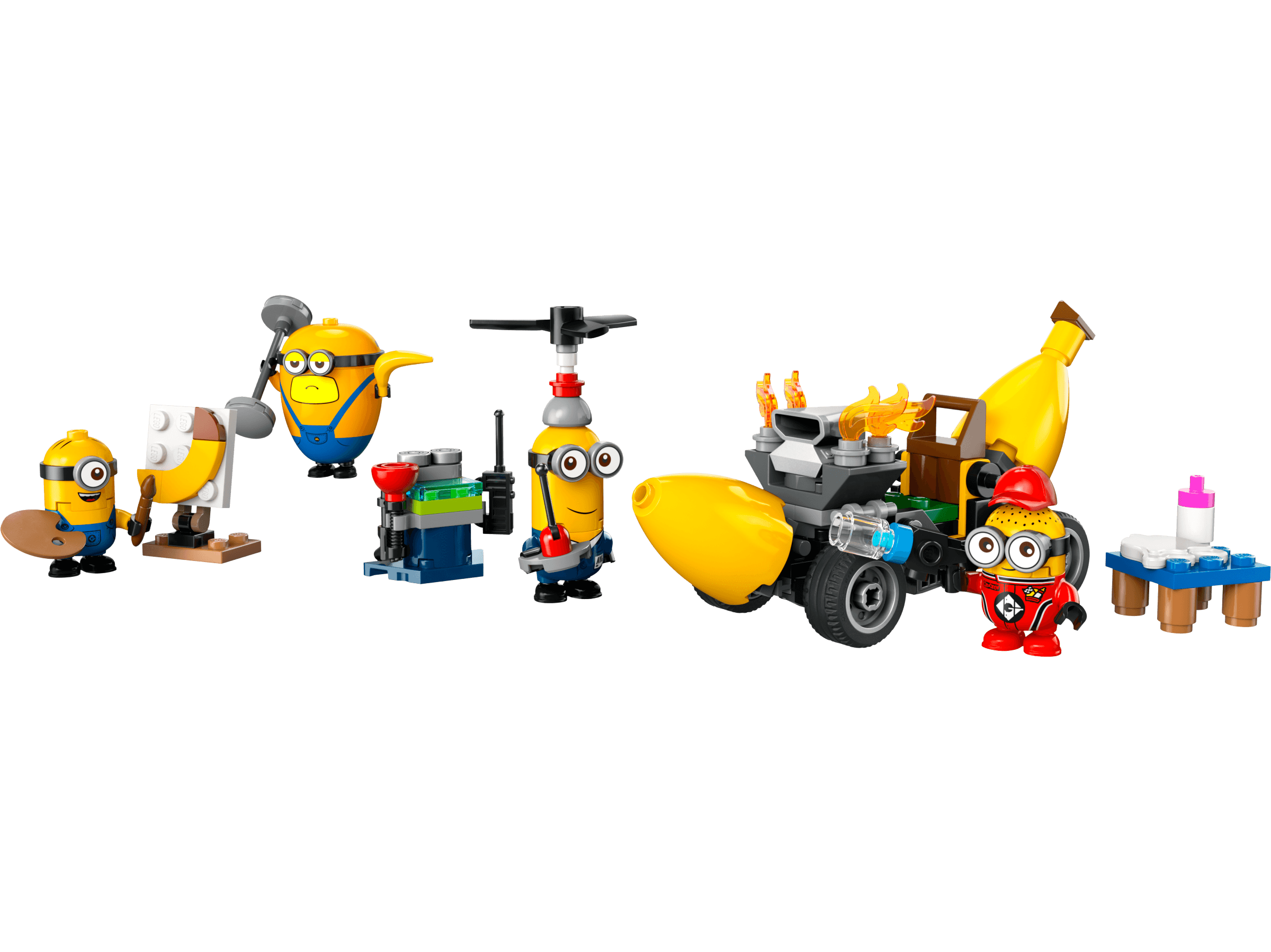 Minions and Banana Car