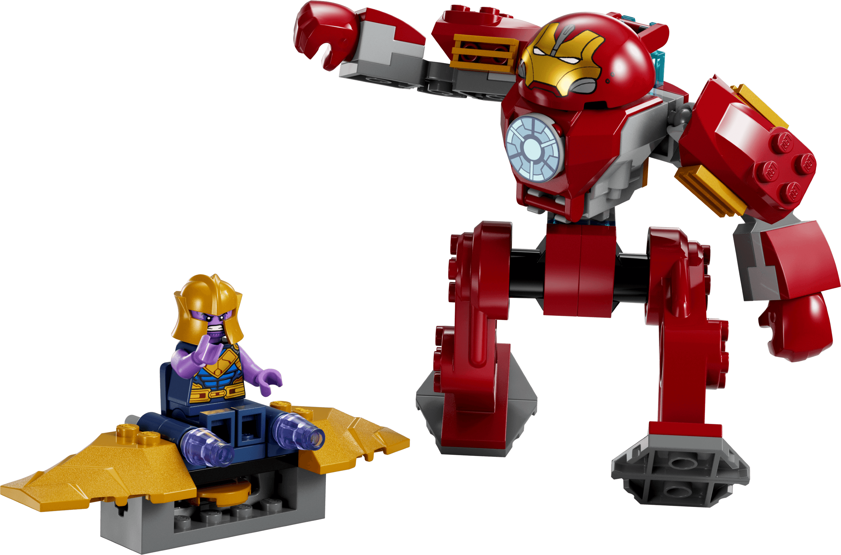 Iron Man Hulkbuster vs. Thanos