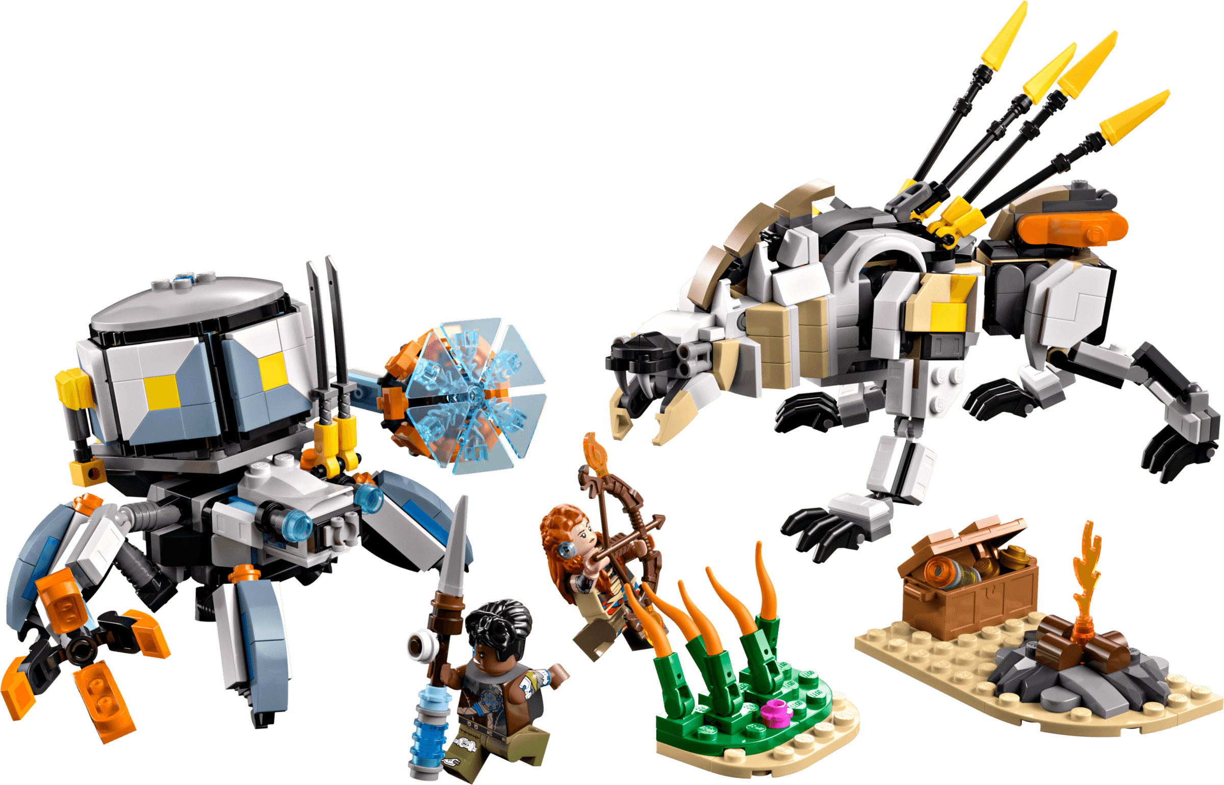 Aloy & Varl vs. Shell-Walker & Sawtooth